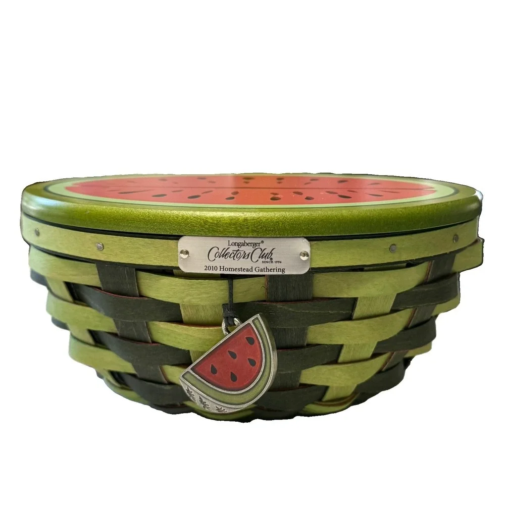 2010 Collectors Club Longaberger Watermelon 7